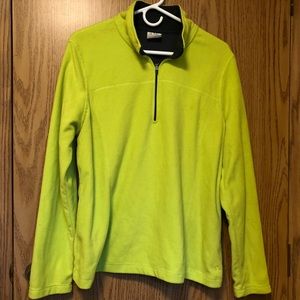 Danskin Now Bright Green Jacket Size XL